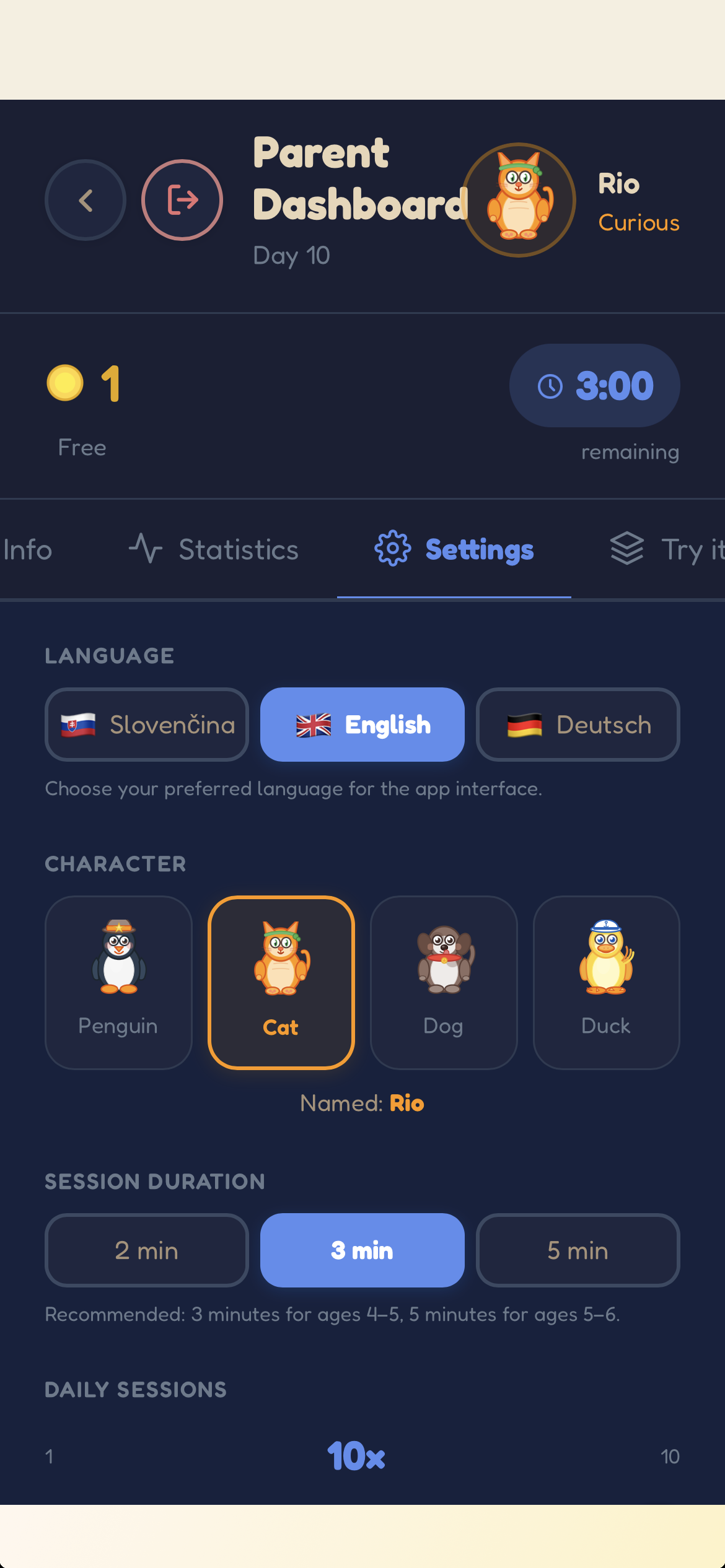 Rodičovský prehľad
